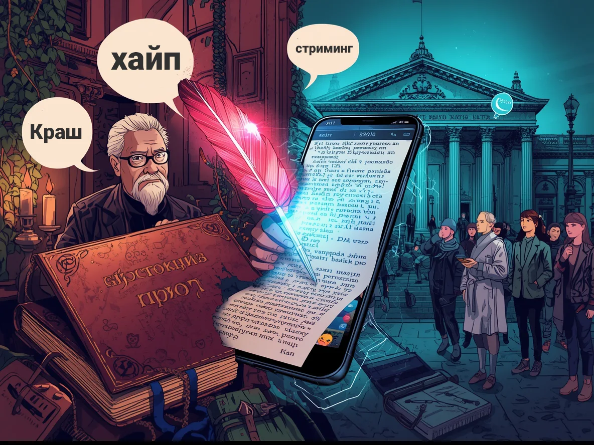 "От 'тиктокера' до 'пауэрбанка': Как сленг становится частью русского языка и почему это нормально"