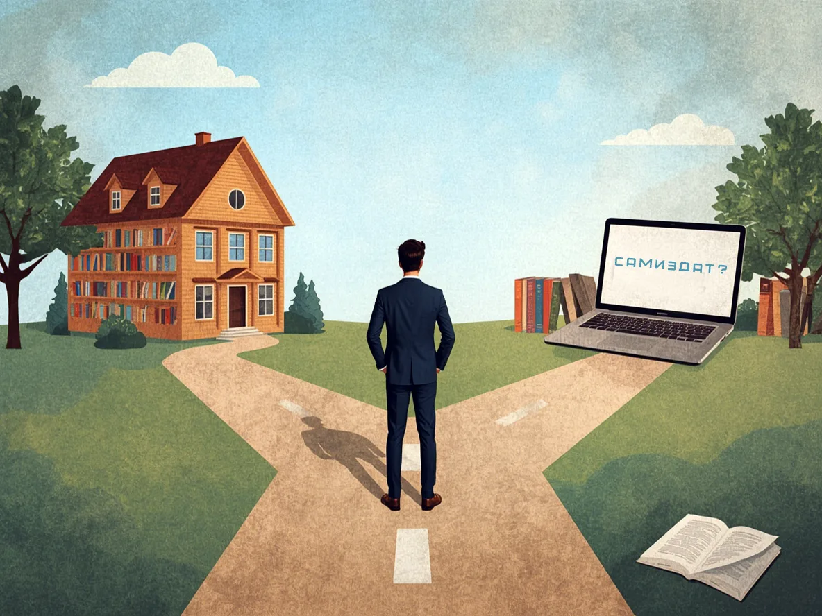 Традиционное издательство или самиздат: что выгоднее для автора в 2025 году?
